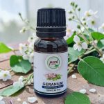 100% pure Geranium (Pelargonium graveolens) essential oil Experience the luxurious aroma and therapeutic benefits of our 100% pure Geranium (Pelargonium graveolens) essential oil, lovingly grown, handpicked, and steam-distilled in our herb gardens at the base of Mt. Kenya. With its sweet, rose-like fragrance derived from high levels of citronellol and geraniol, this oil is a perfect blend of beauty and wellness.  Benefits Has antidepressant, anti-inflammatory, antiseptic, astringent, and wound-healing properties. Acts as a deodorant, fungicide, and tonic. Safe Use Blends beautifully with lavender and clove. Use it to create calming room sprays, enhance your homemade cosmetics, or diffuse to uplift your environment. Always dilute before use—maximum 5% in a carrier oil like sunflower or moringa. Avoid use while on diabetes medication. Store in its original container, in a cool, dry place, and use within 36 months.